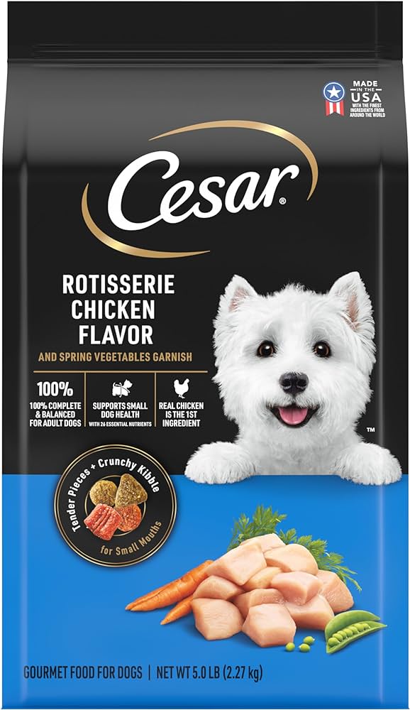 Cesar Dry Dog Food: A Tail-Wagging Treat