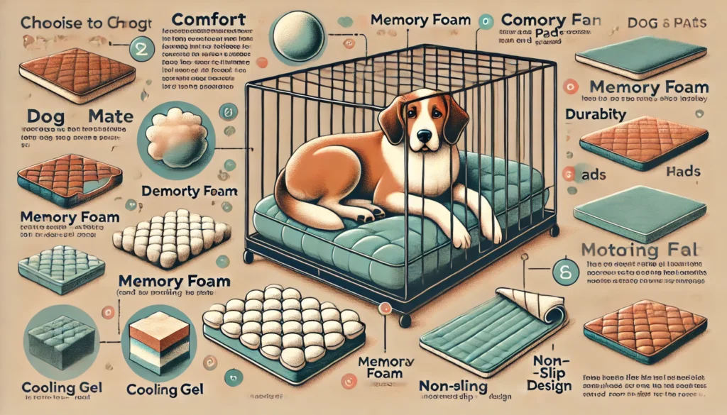 How to Choose the Right Dog Crate Mats and Pads for Your Pe